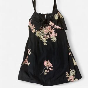 Large Free People Mini Dress with Bow